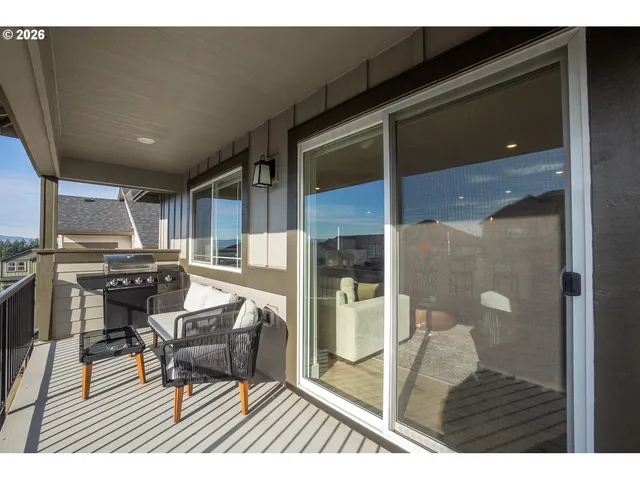 a workspace with wooden floor