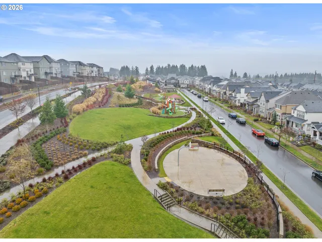 a black and white photo of a park