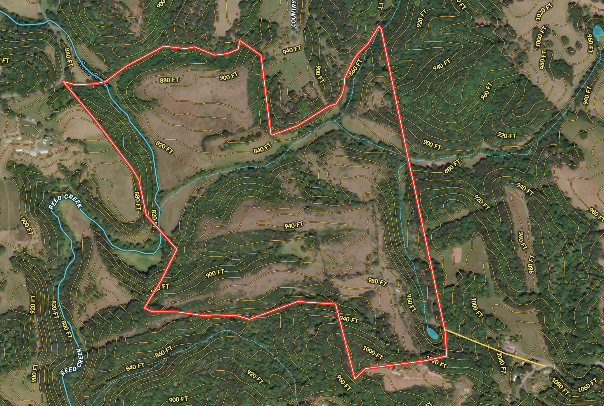 2743 Johnson School Road Thaxton, VA 24174 - Photo 86 of 88 Aerial 2