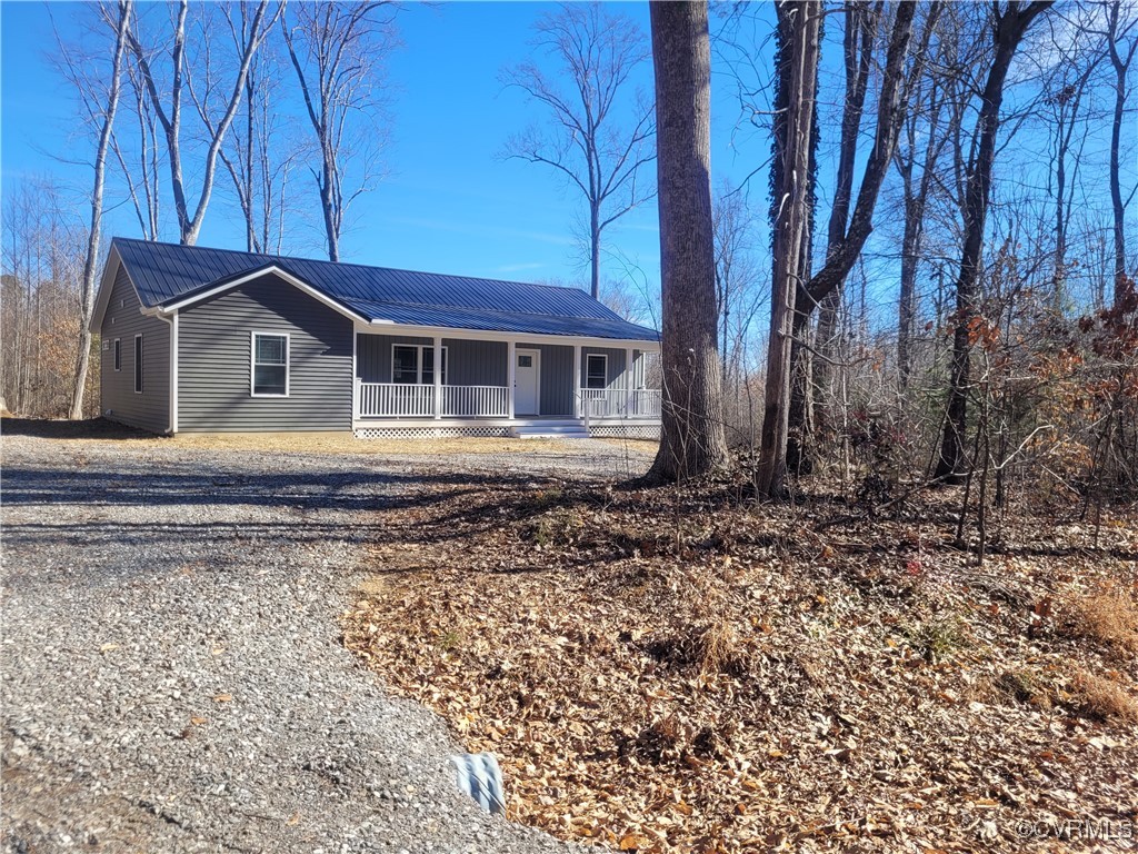 4875 Farmville Road Farmville, VA 23901 - Photo 1 of 13 View of front of house with covered porch