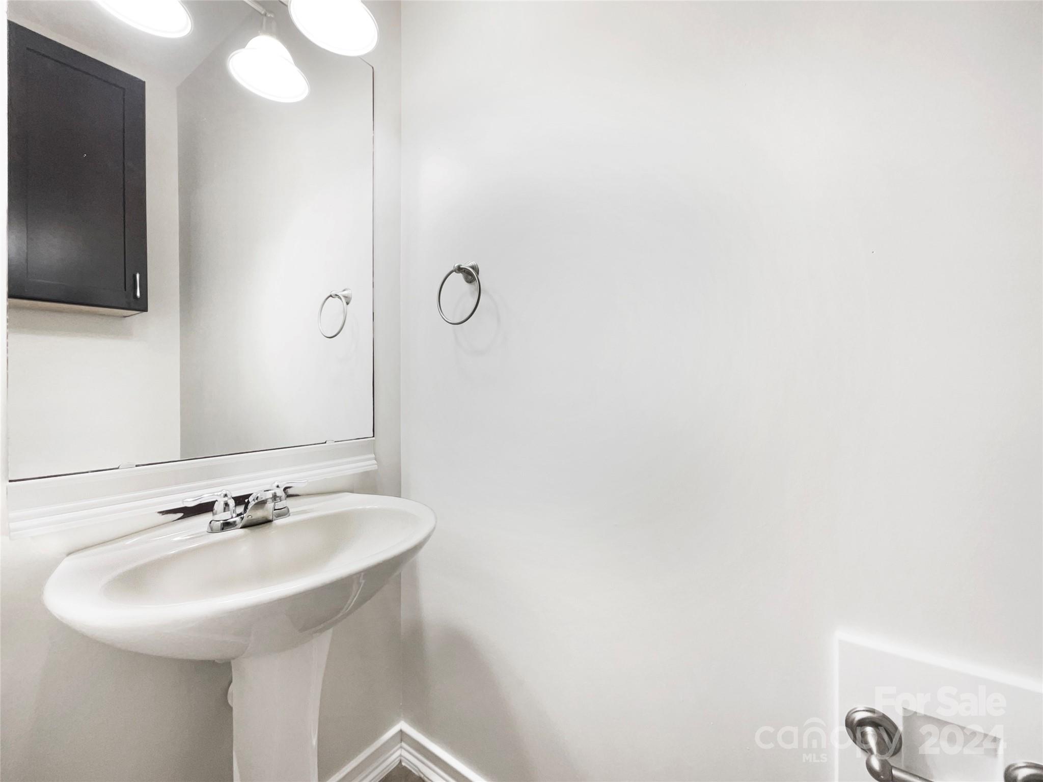 1005 Garden Web Road Indian Trail, NC 28079 - Photo 12 of 25 a bathroom with a sink and a mirror