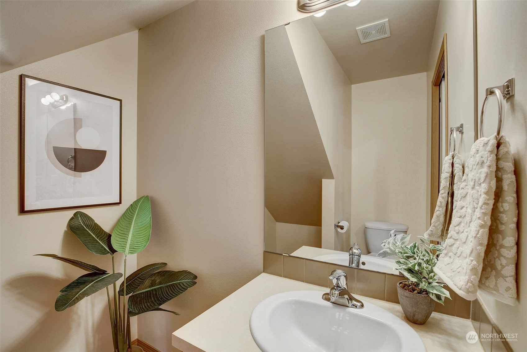 13413 Meadow Road Everett, WA 98208 - Photo 14 of 27 a bathroom with a sink and a mirror