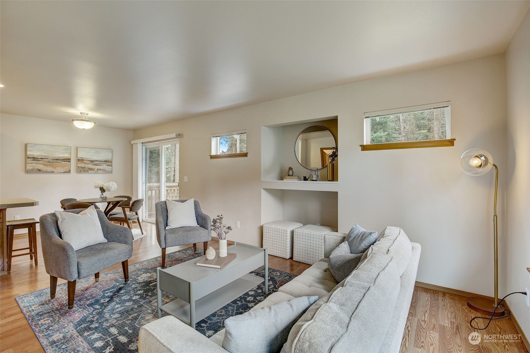 13413 Meadow Road Everett, WA 98208 - Photo 8 of 27 a living room with furniture and a table