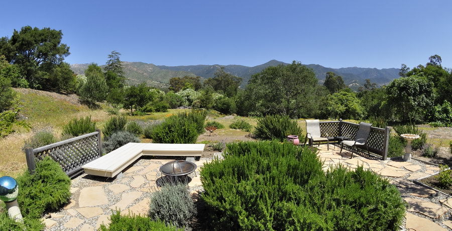 696 Cowles Road Santa Barbara, CA 93108 - Photo 14 of 14 an aerial view of a house with a yard