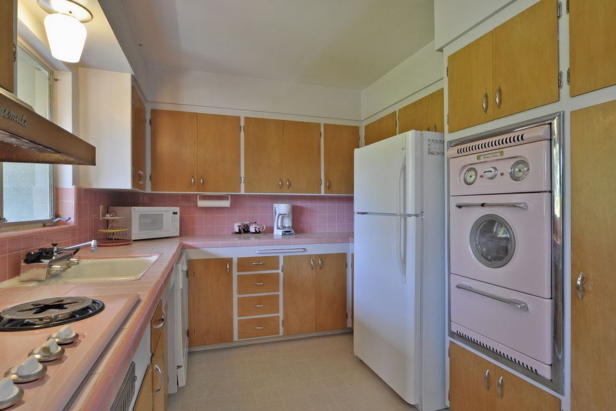 696 Cowles Road Santa Barbara, CA 93108 - Photo 7 of 14 a kitchen with a sink a stove and refrigerator