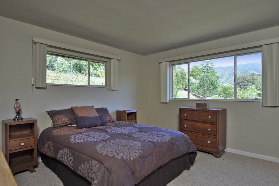 696 Cowles Road Santa Barbara, CA 93108 - Photo 8 of 14 a bedroom with a bed and a window
