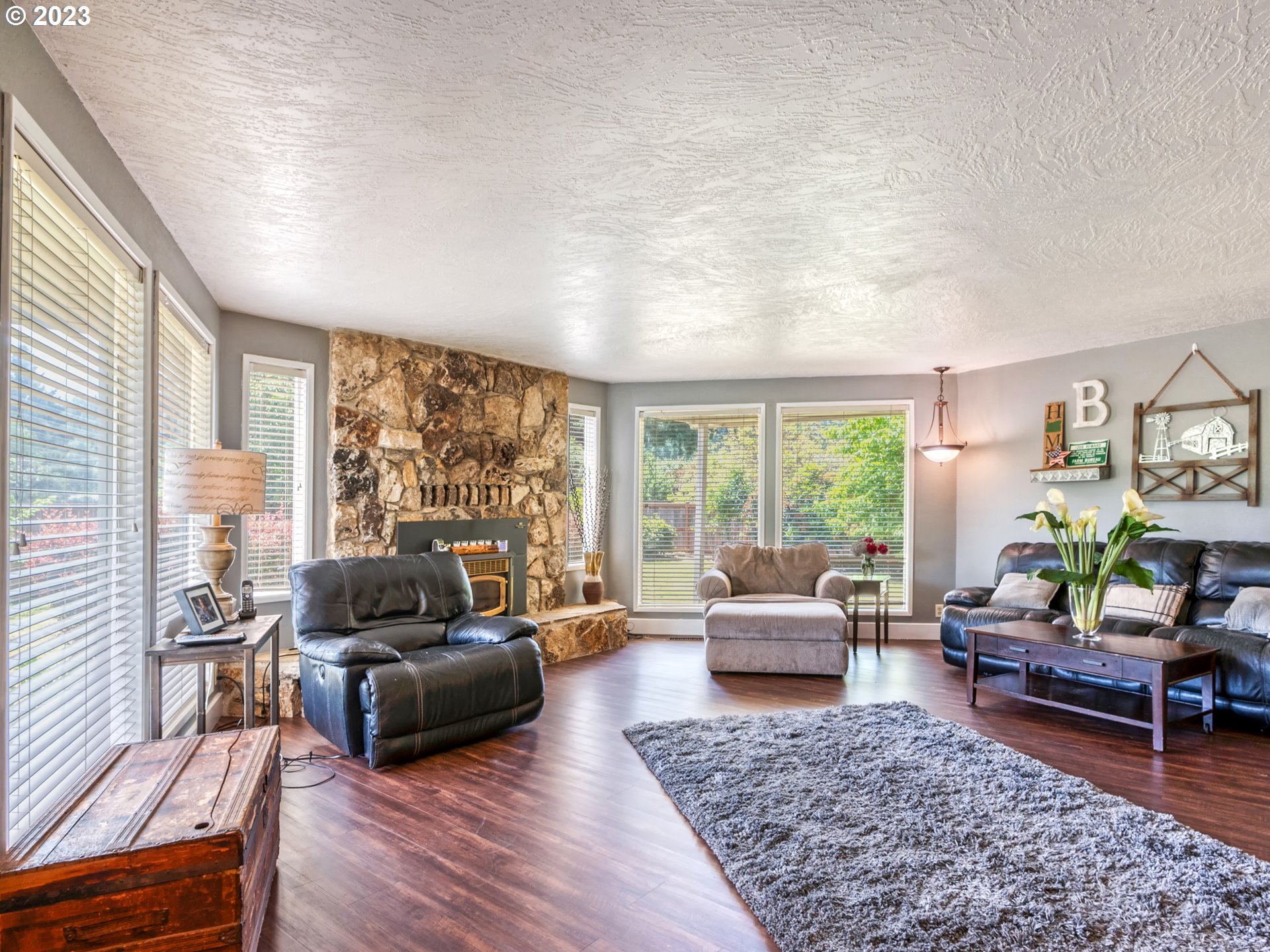 38437 McKenzie Highway Springfield, OR 97478 - Photo 17 of 48 a living room with furniture and a rug