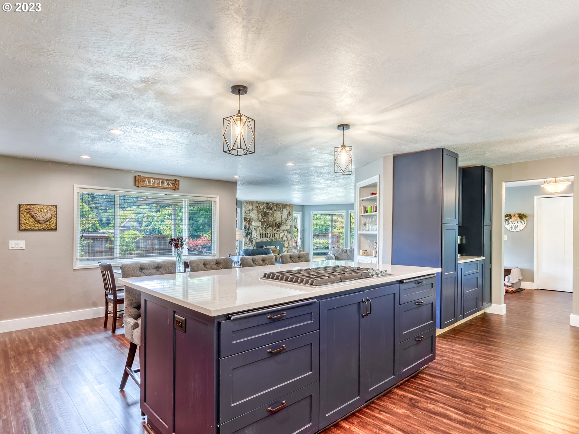 38437 McKenzie Highway Springfield, OR 97478 - Photo 8 of 48 a kitchen with a sink and wooden floor