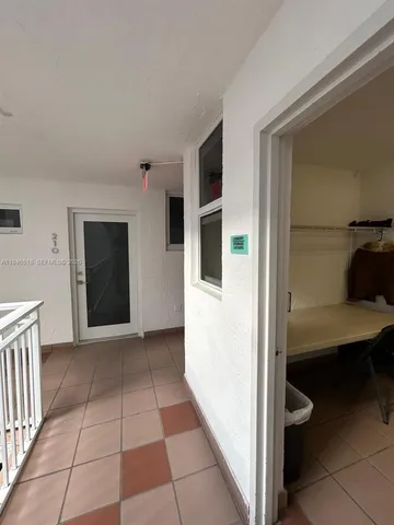 a view of a walk in closet