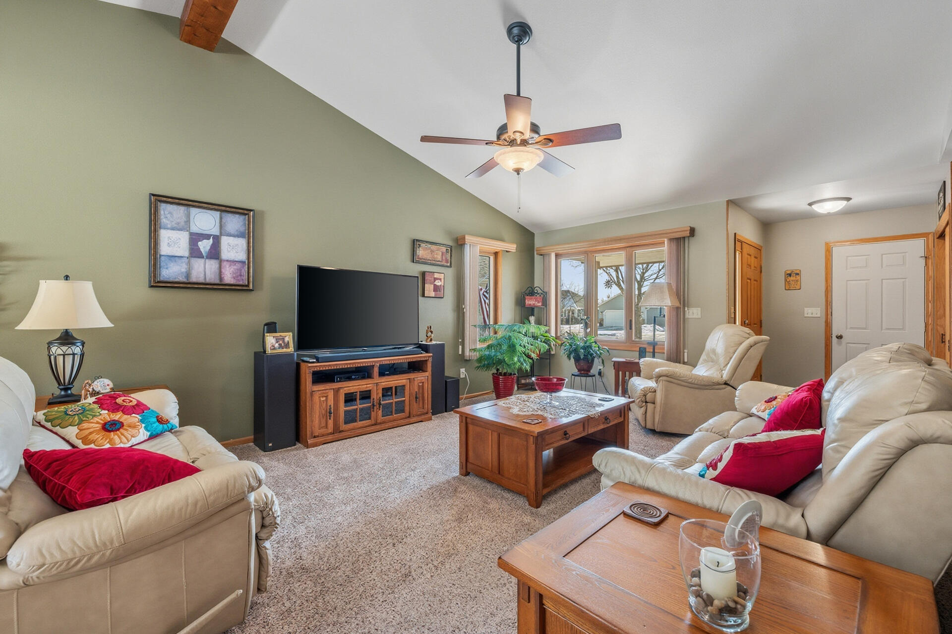 N162W20330 Butternut Lane Jackson, WI 53037 - Photo 2 of 29 Open & Airy Living Room