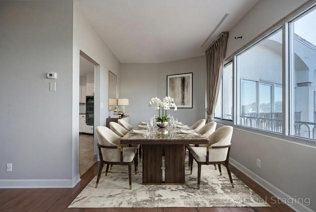 4215 Harding Pike, Unit 1203 Nashville, TN 37205 - Photo 14 of 43 a view of a dining room with furniture and window