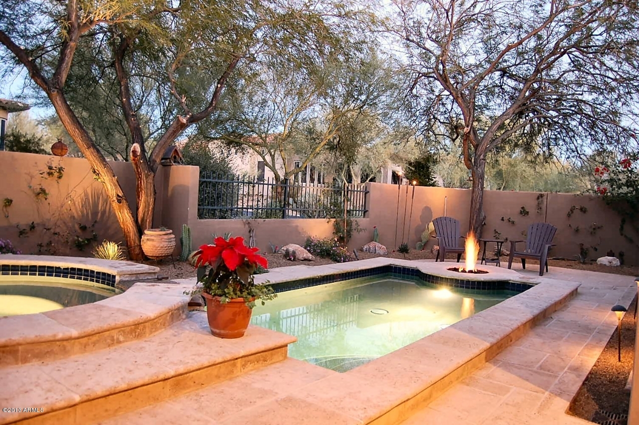 8890 East Flathorn Drive Scottsdale, AZ 85255 - Photo 4 of 25 Spa Pool eve1