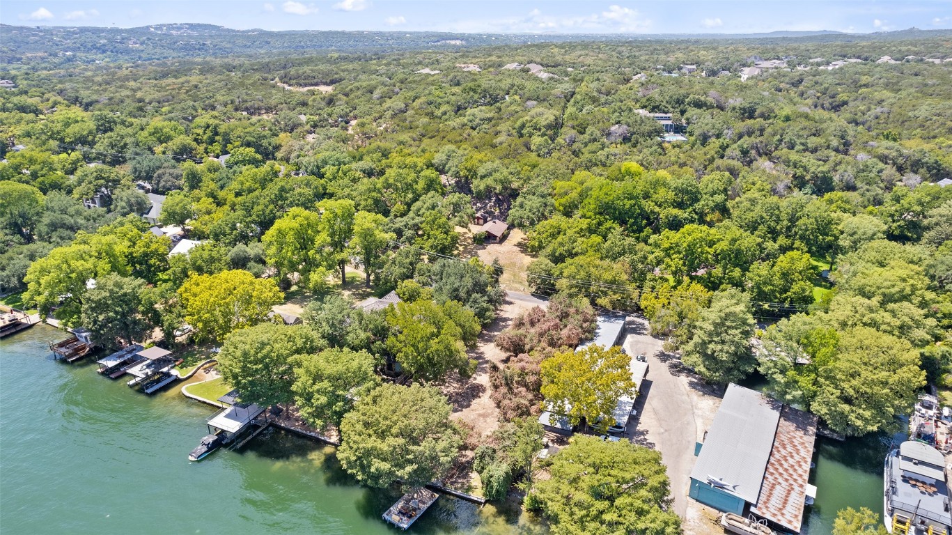 2805 Pearce Road Austin, TX 78730 - Photo 16 of 24 an aerial view of a houses with a yard