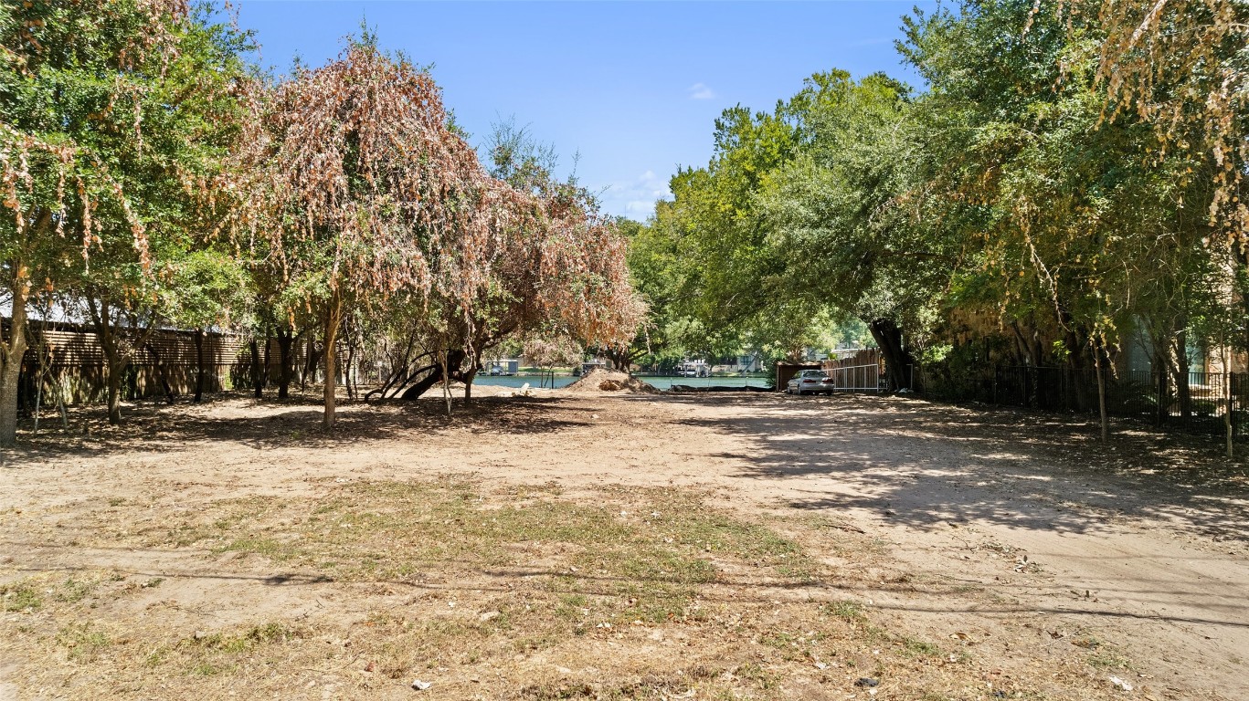 2805 Pearce Road Austin, TX 78730 - Photo 9 of 24 a view of a yard with trees