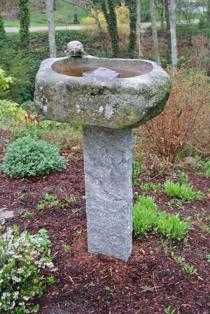 15 Harbor Ridge Road Mashpee, MA 02649 - Photo 22 of 27 a view of a garden with an fountain