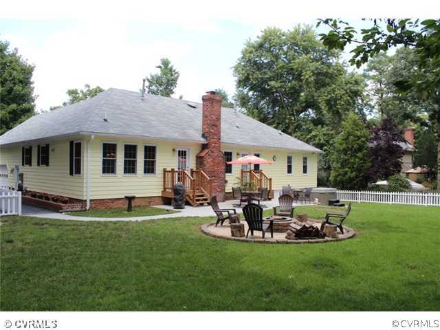 603 Rothschild Drive Chester, VA 23836 - Photo 19 of 24 Exterior Back - With two exits from the home, alon