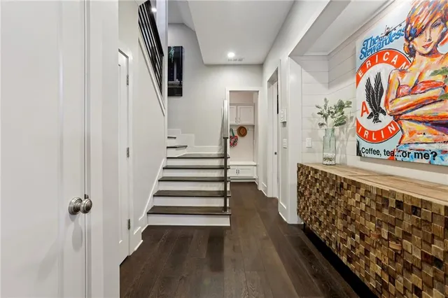 a building with trees in front of it