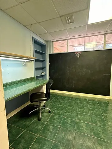 a view of empty room