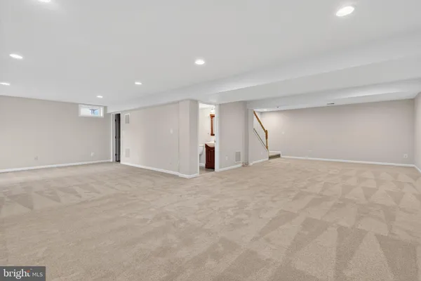 a view of outdoor space and deck