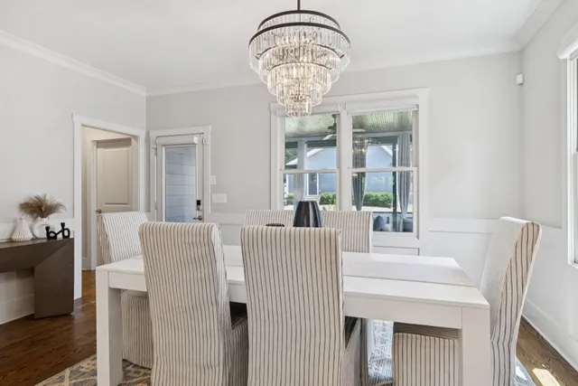 a kitchen with stainless steel appliances kitchen island a refrigerator sink and stove