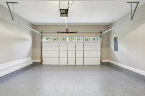 a view of balcony with wooden floor and outdoor seating