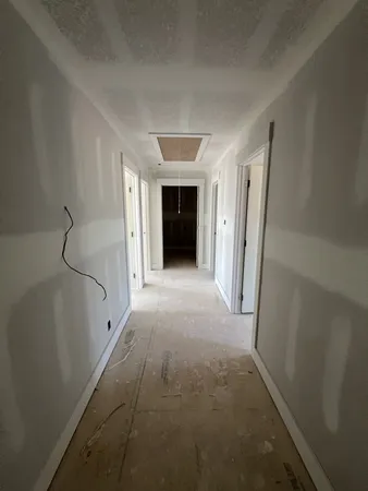 a view of empty room