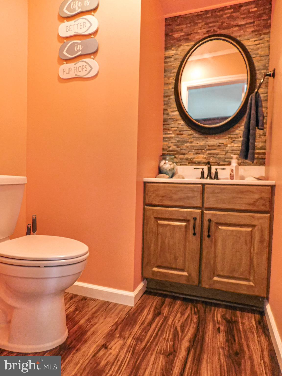 1114 West Springfield Drive Bellefonte, PA 16823 - Photo 14 of 43 a bathroom with a toilet and a sink