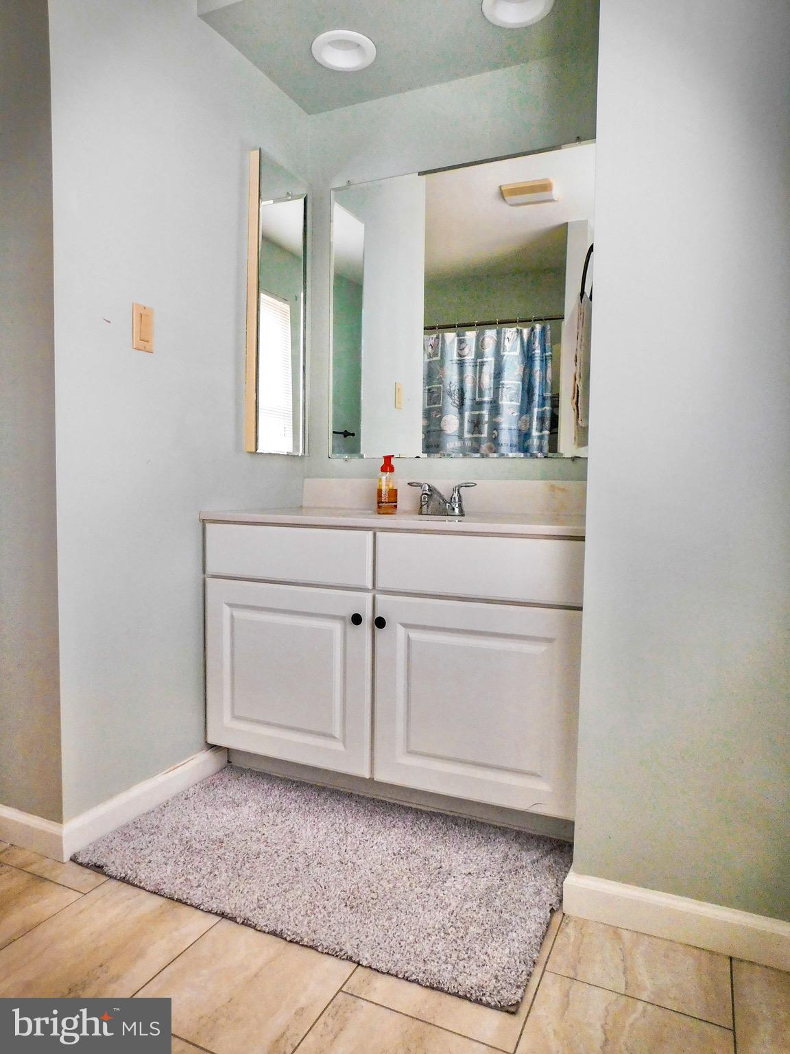 1114 West Springfield Drive Bellefonte, PA 16823 - Photo 30 of 43 a bathroom with a sink a vanity and a mirror
