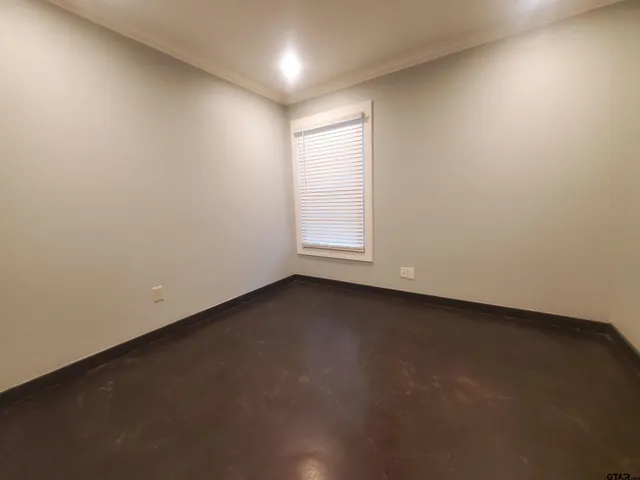 a view of a room with window