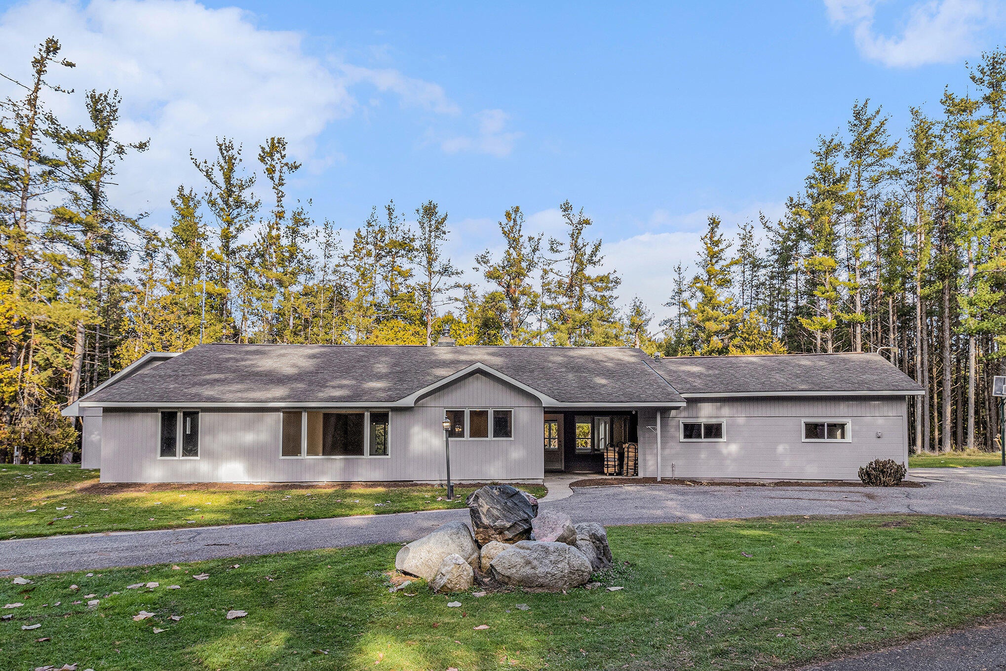 996 Lahaie Road Cheboygan, MI 49721 - Photo 3 of 51 Sprawling Ranch Surrounded By Nature!