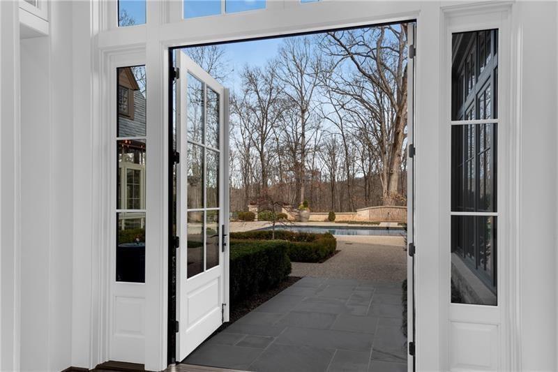 560 Lost River Bend Milton, GA 30004 - Photo 14 of 62 a kitchen with a refrigerator and a sink