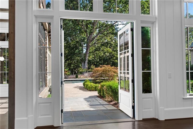 560 Lost River Bend Milton, GA 30004 - Photo 15 of 62 a view of a balcony with garden