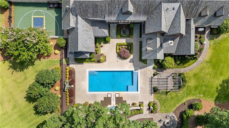 560 Lost River Bend Milton, GA 30004 - Photo 51 of 62 an aerial view of a house