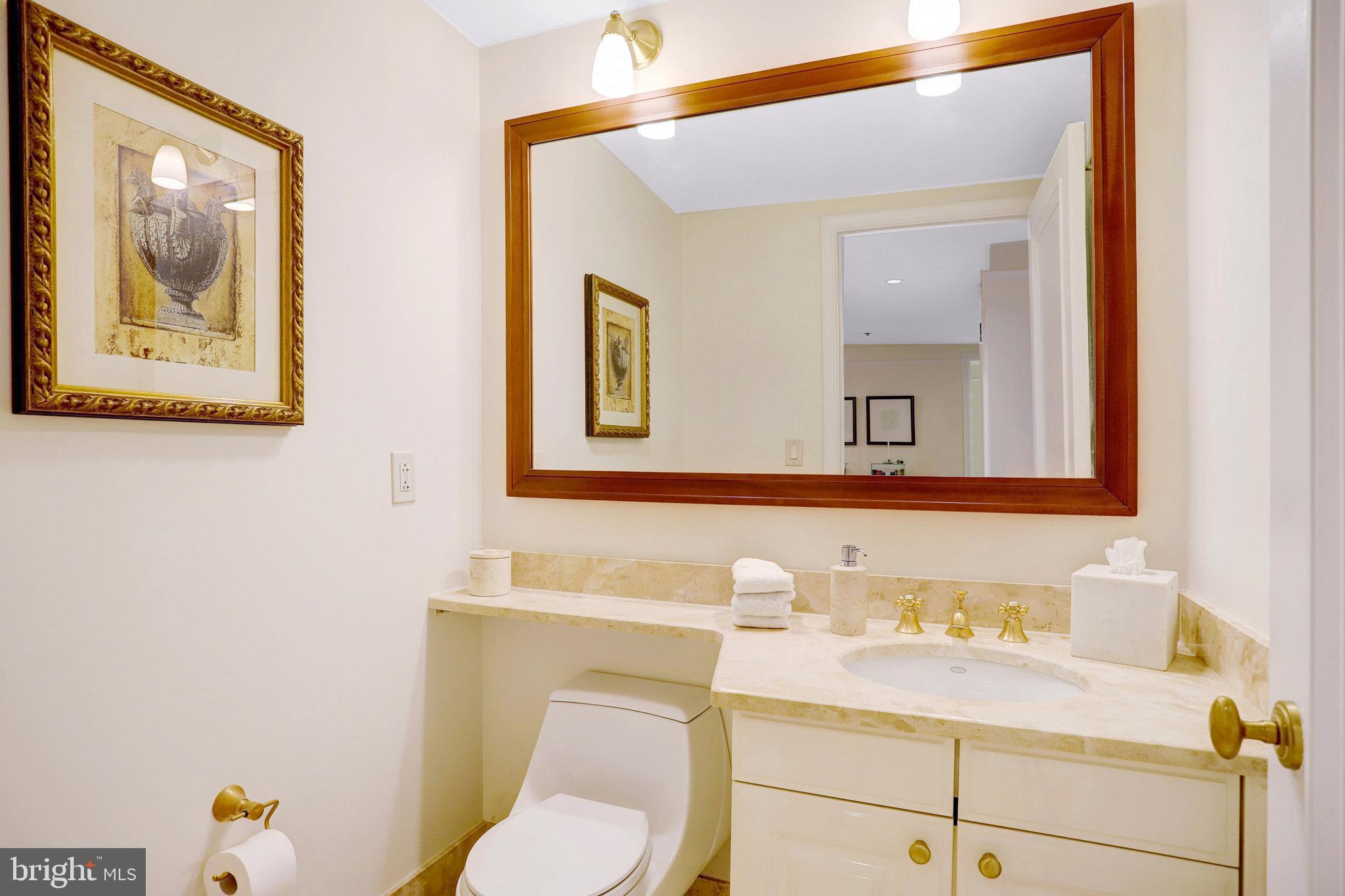1155 23rd Street Northwest, Unit 2E Washington, DC 20037 - Photo 20 of 43 Powder Room