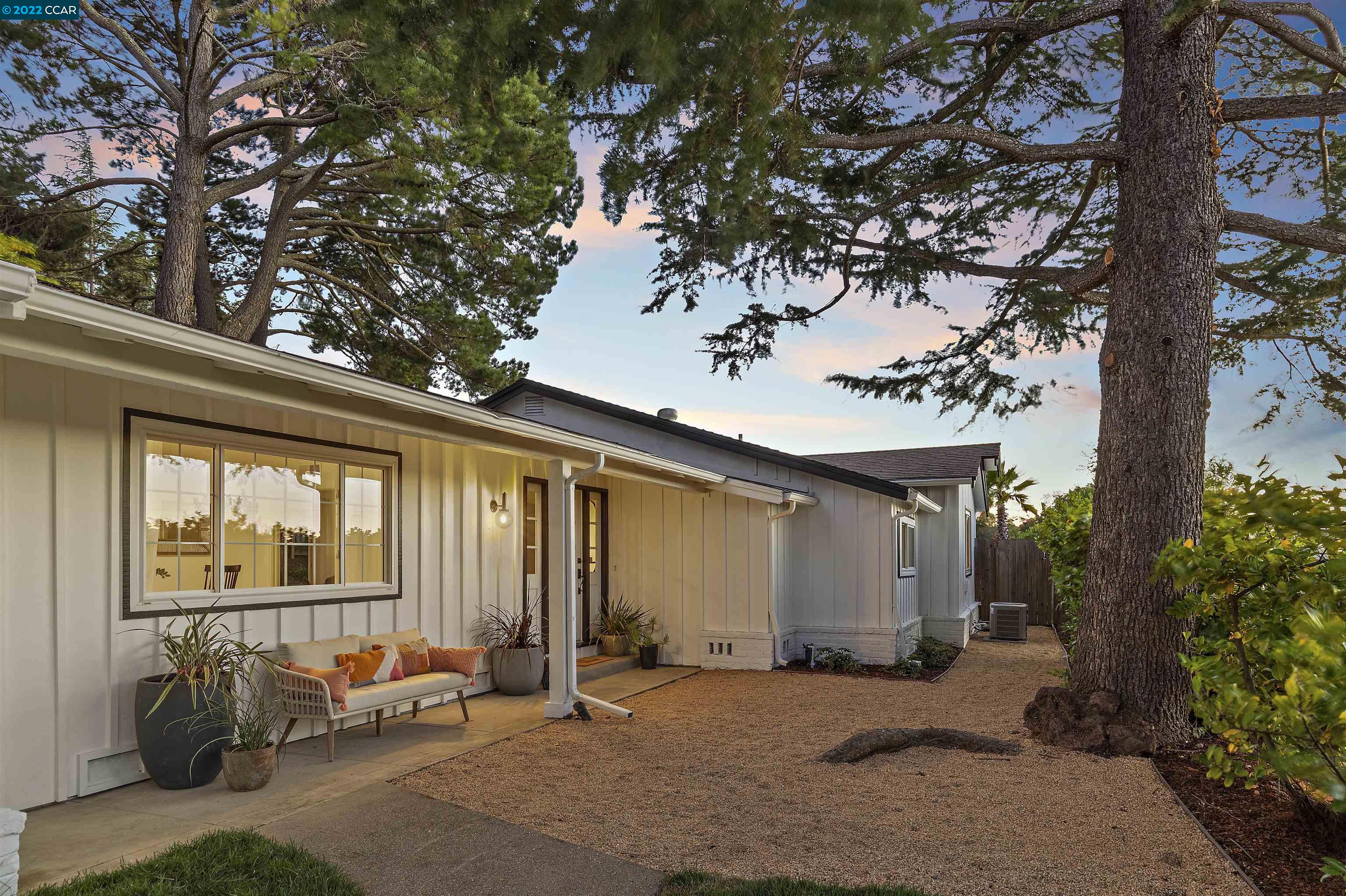 3361 Sweet Drive Lafayette, CA 94549 - Photo 1 of 1 a backyard of a house with yard and outdoor seating