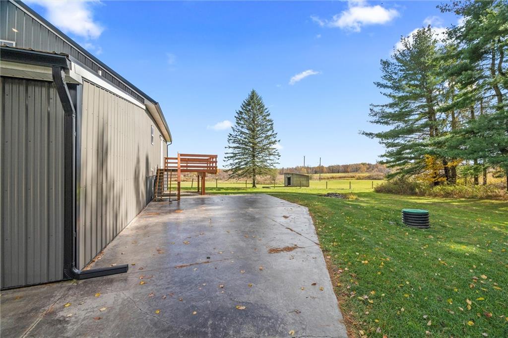 10019 Dingman Road Guys Mills, PA 16327 - Photo 28 of 50 a view of a back yard of the house