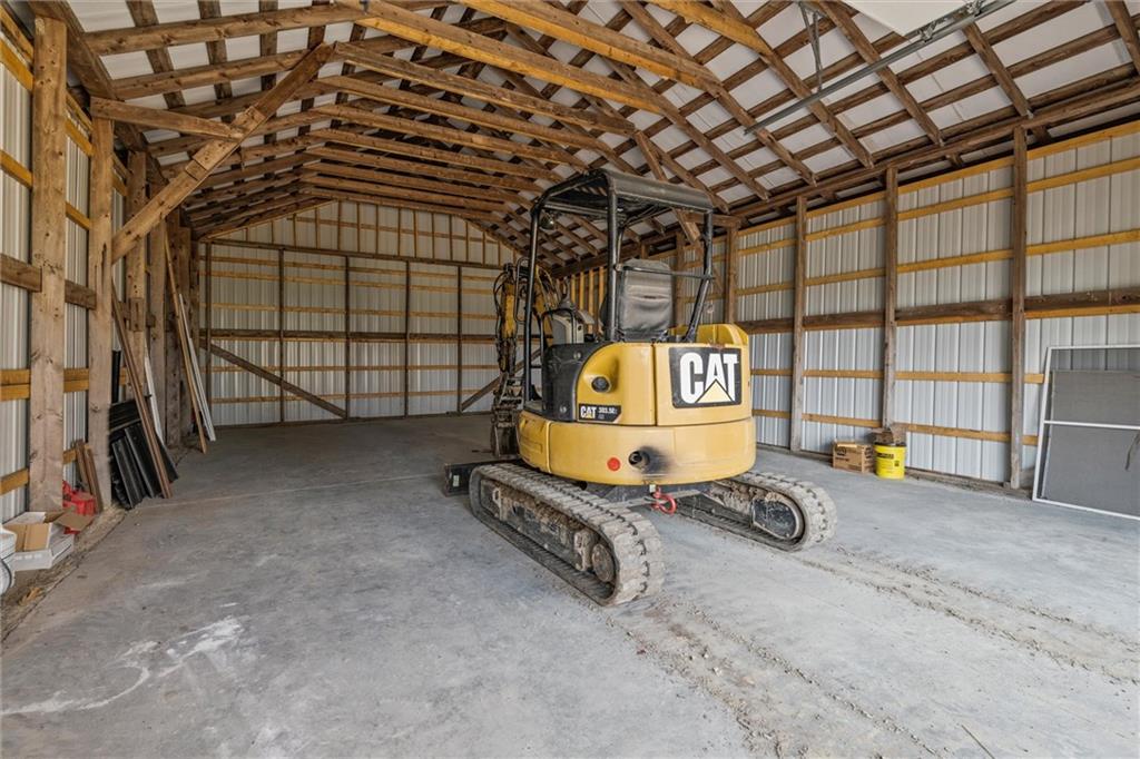 10019 Dingman Road Guys Mills, PA 16327 - Photo 35 of 50 a view of a room with gym equipment