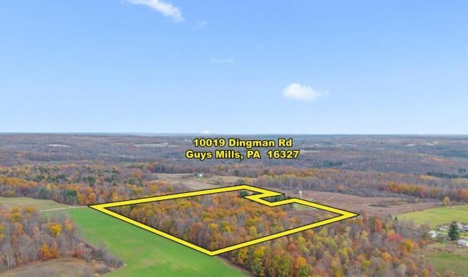 10019 Dingman Road Guys Mills, PA 16327 - Photo 46 of 50 a view of a tennis court