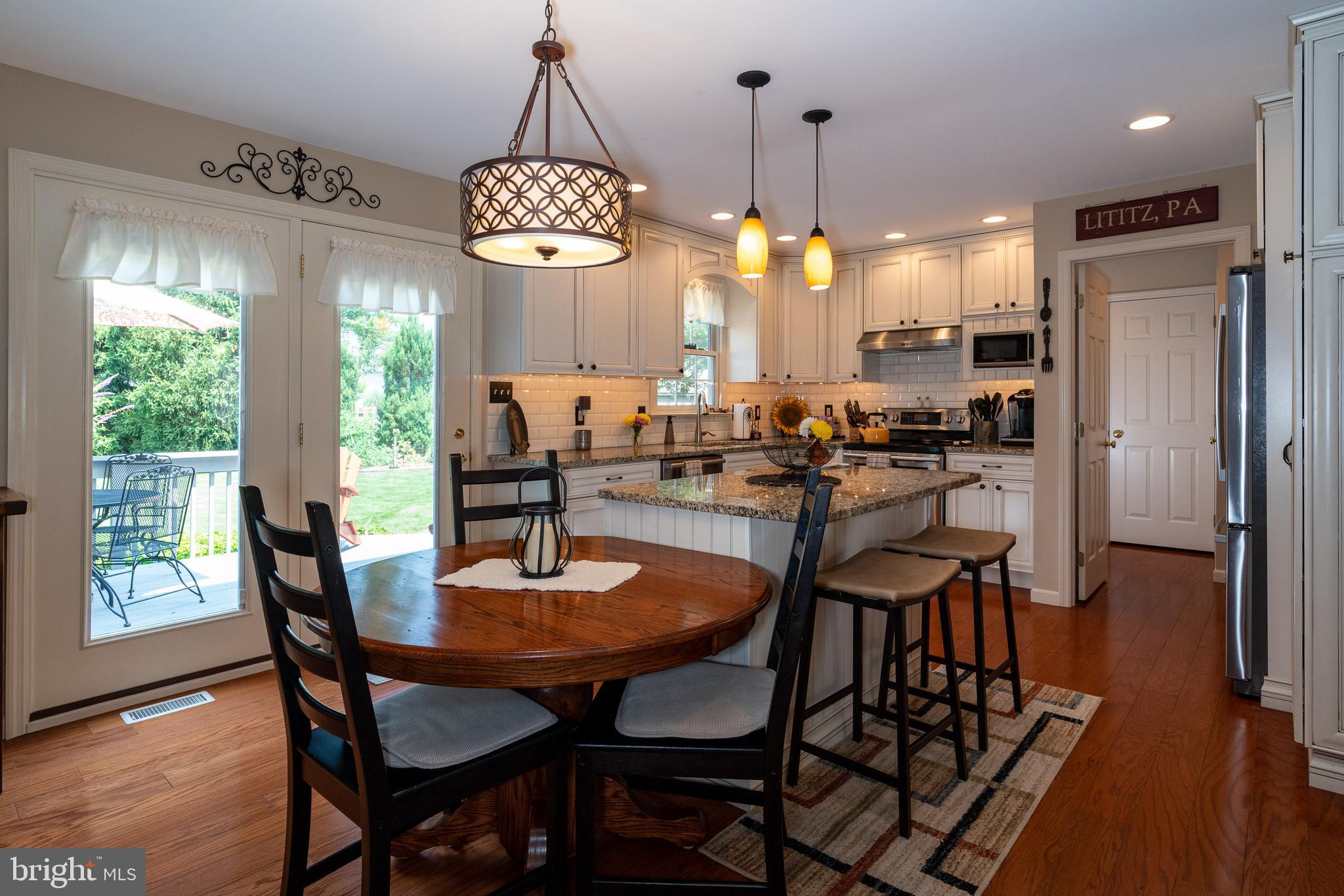 6 Lindside Court Lititz, PA 17543 - Photo 22 of 50 Island plus table in kitchen