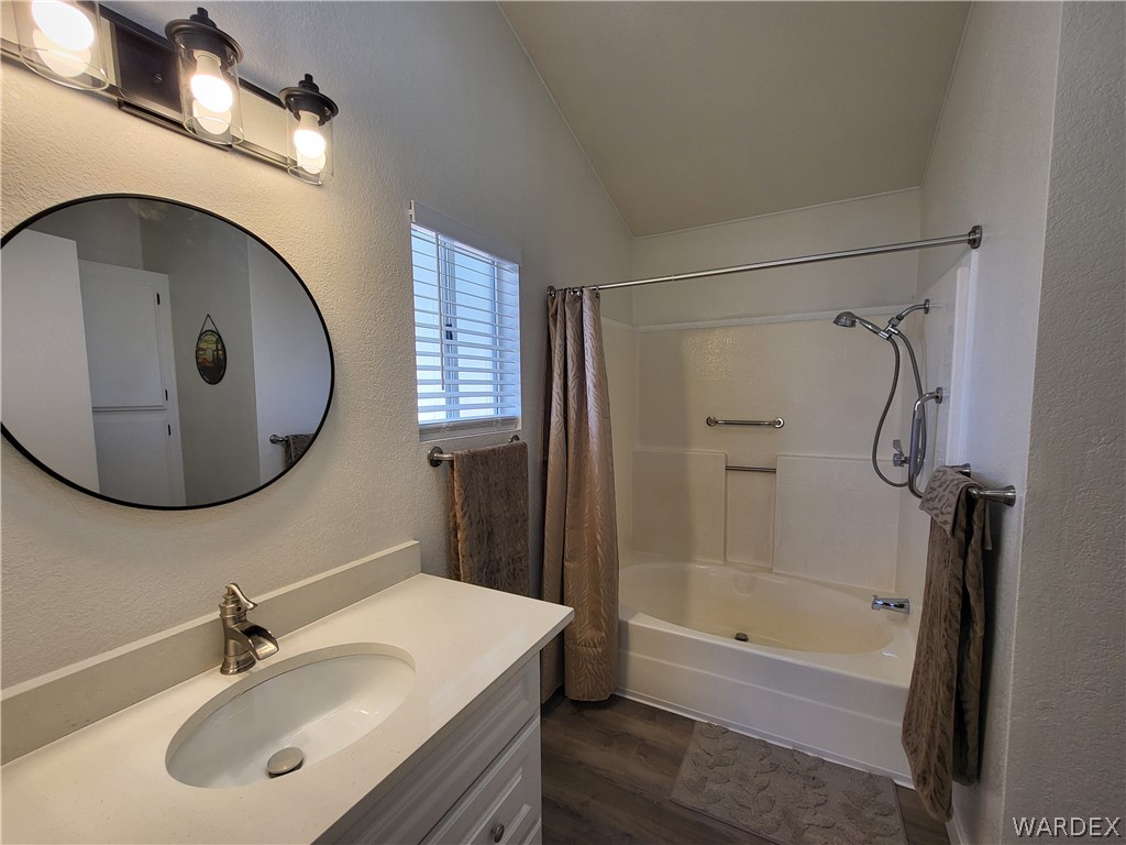 30260 Haystack Drive Meadview, AZ 86444 - Photo 19 of 52 a bathroom with a sink and a mirror