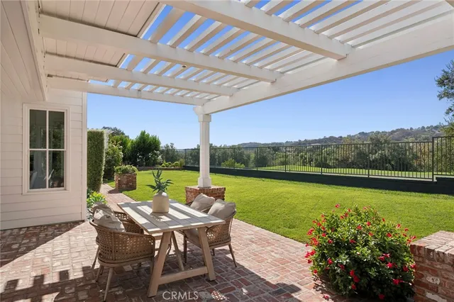 a living room with furniture and window