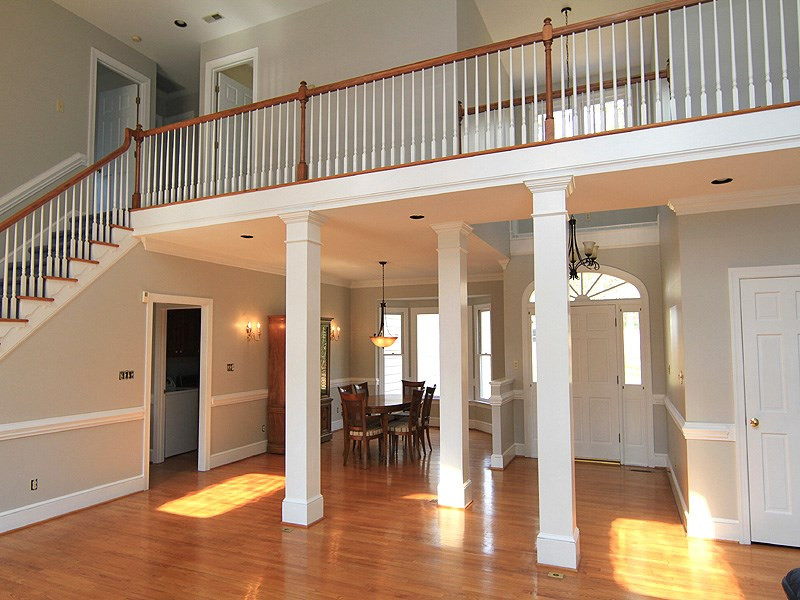 4013 Swarthmore Road Durham, NC 27707 - Photo 17 of 17 Front Entrance, Dining room to the left of the front door from this picture. Open to Great Room. Wonderful open floor plan throughout the main living area. Entry Area