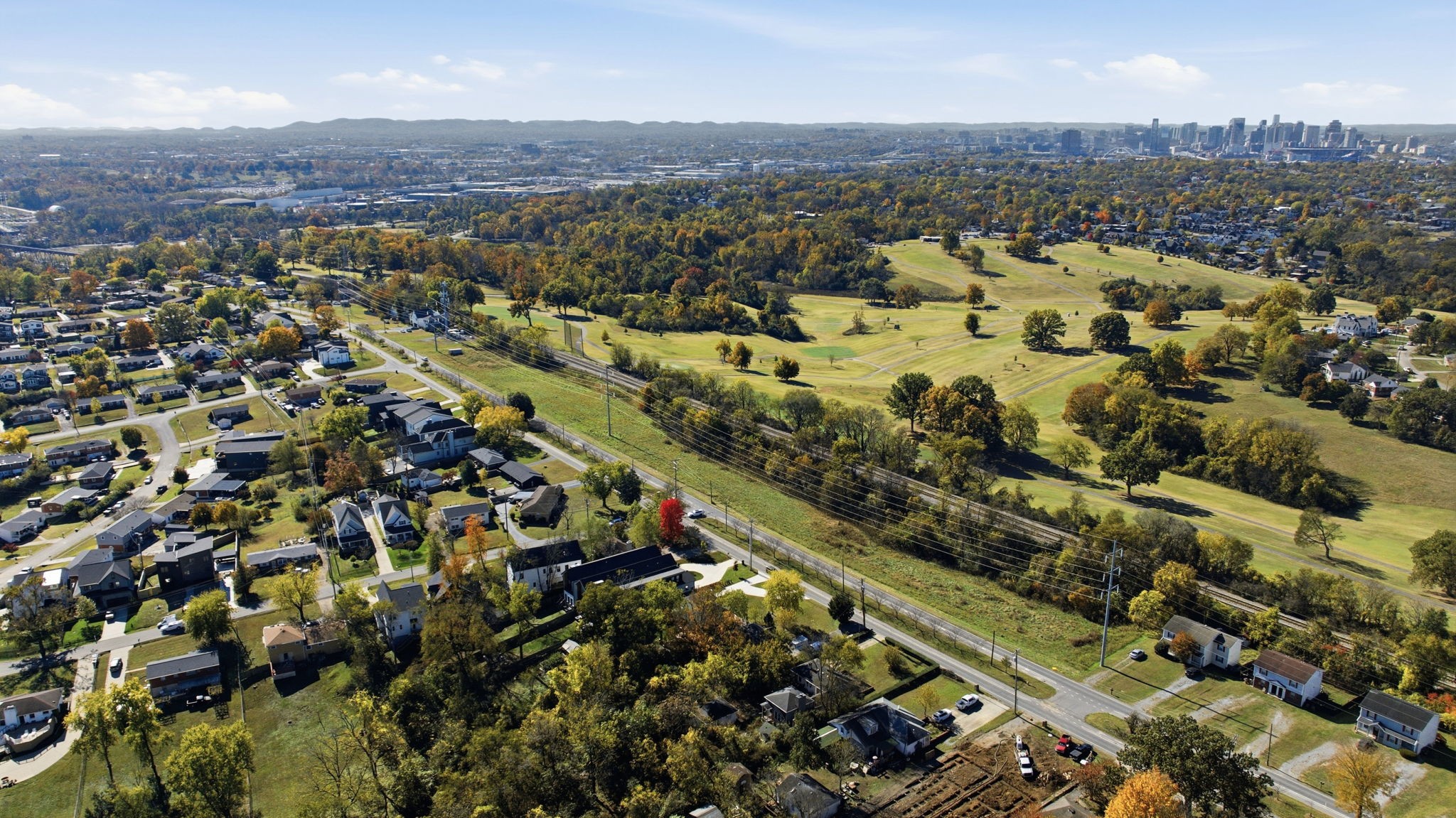 0 Riverside Drive Nashville, TN 37206 - Photo 7 of 10 an aerial view of residential houses with city view