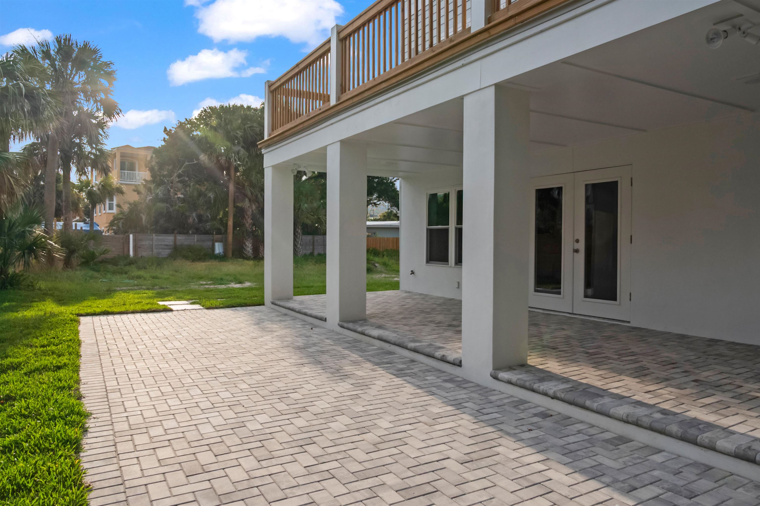 137 Ferrol Road St. Augustine, FL 32084 - Photo 15 of 53 a view of a house with backyard porch and garden