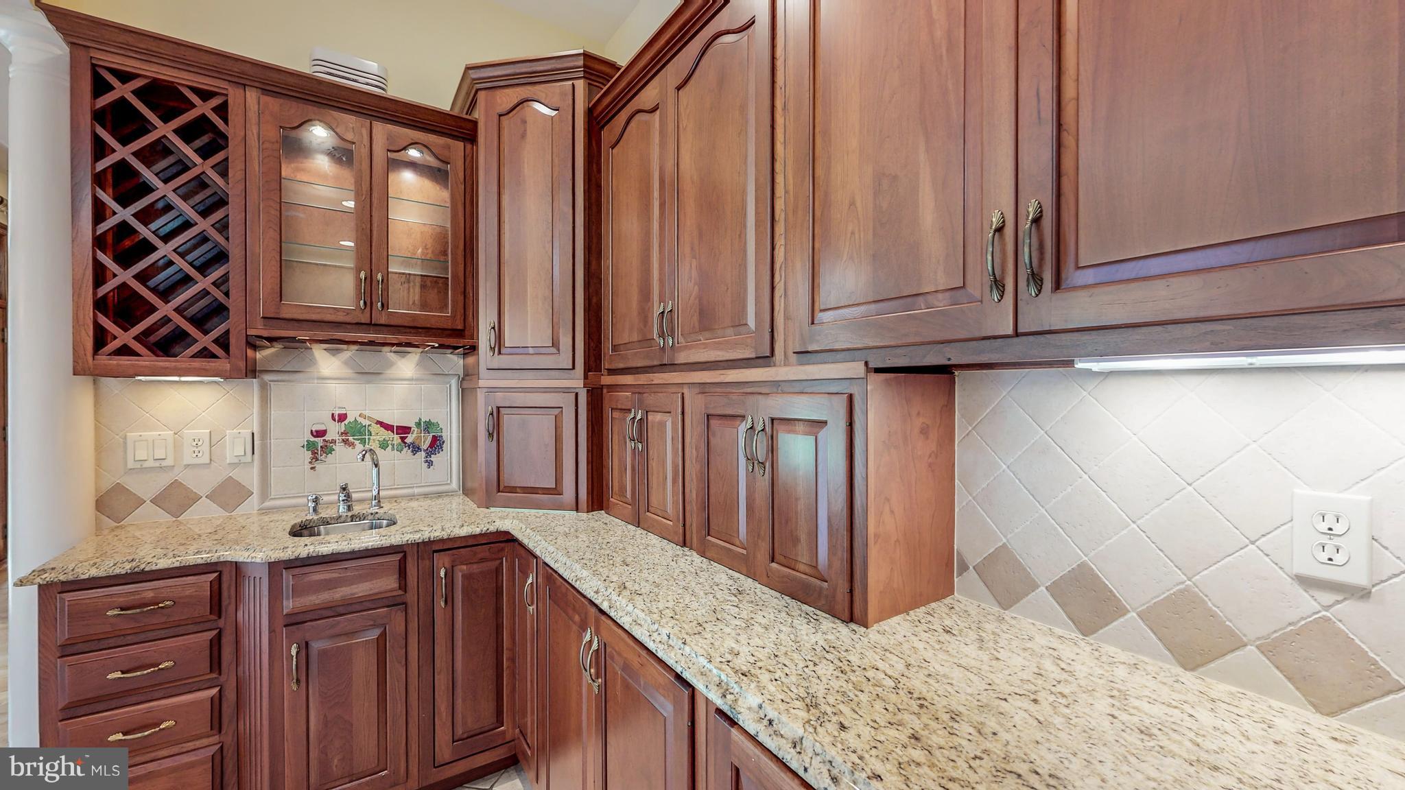 275 Locust Dale Road Front Royal, VA 22630 - Photo 15 of 41 Kitchen wine cabinet with sink