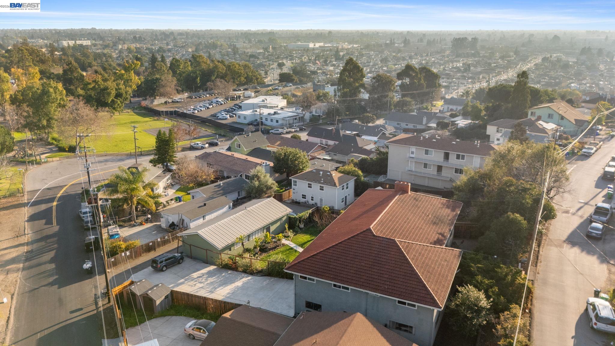 2245 Sol Street Castro Valley, CA 94578 - Photo 13 of 36 an aerial view of residential houses with outdoor space