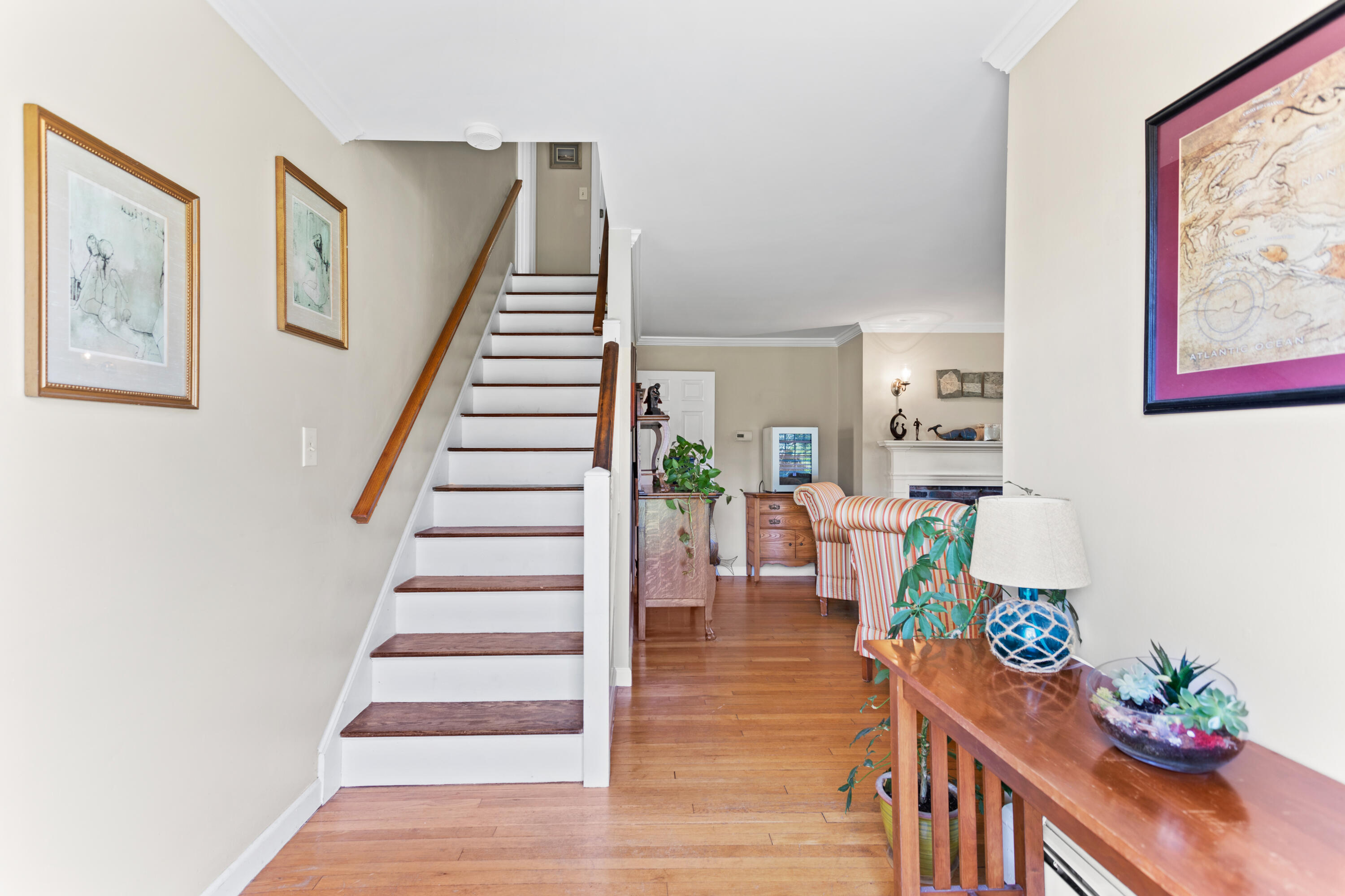 85 Stonehedge Road Barnstable, MA 02630 - Photo 13 of 41 a view of entryway and hall with wooden floor