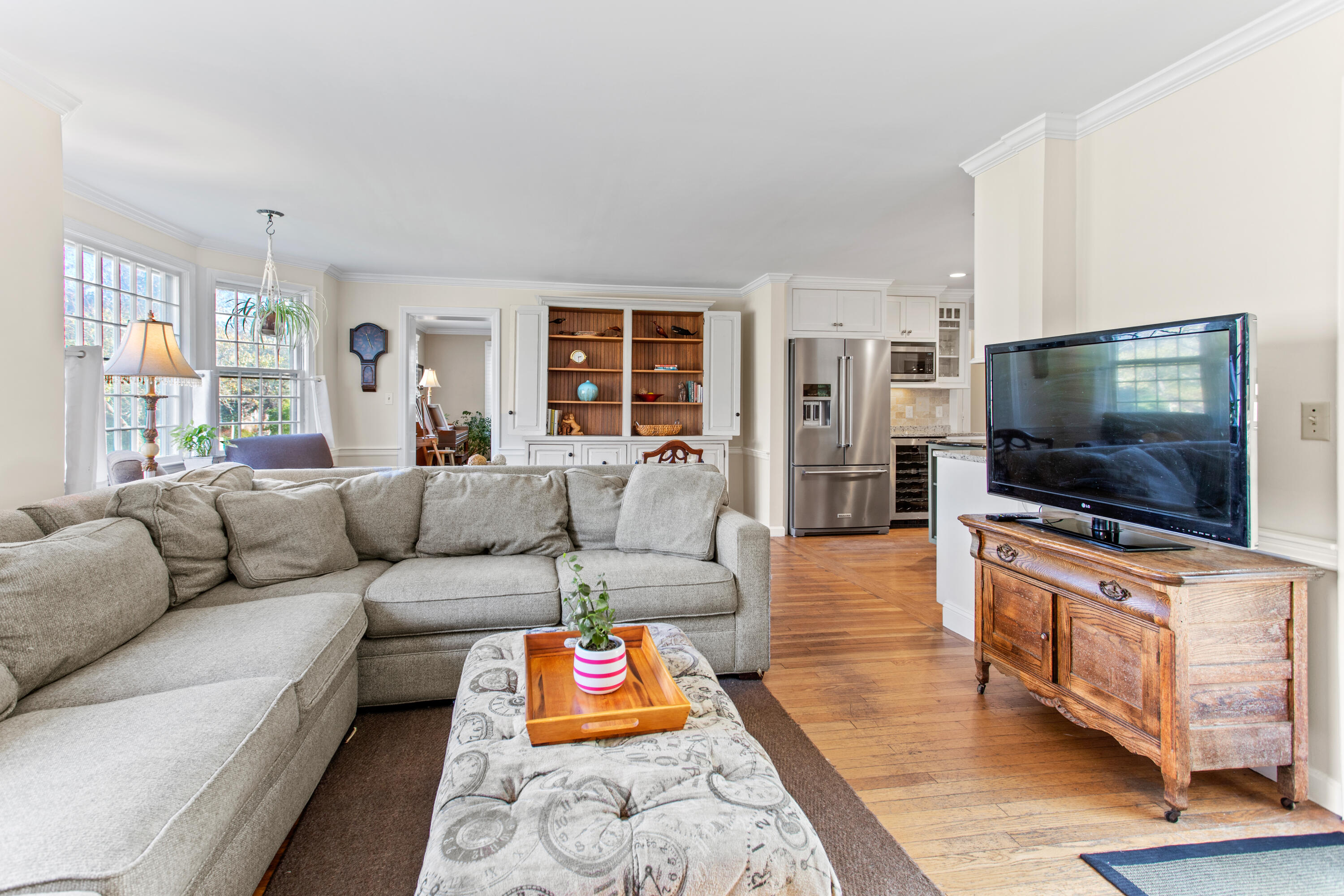 85 Stonehedge Road Barnstable, MA 02630 - Photo 18 of 41 a living room with furniture and a flat screen tv