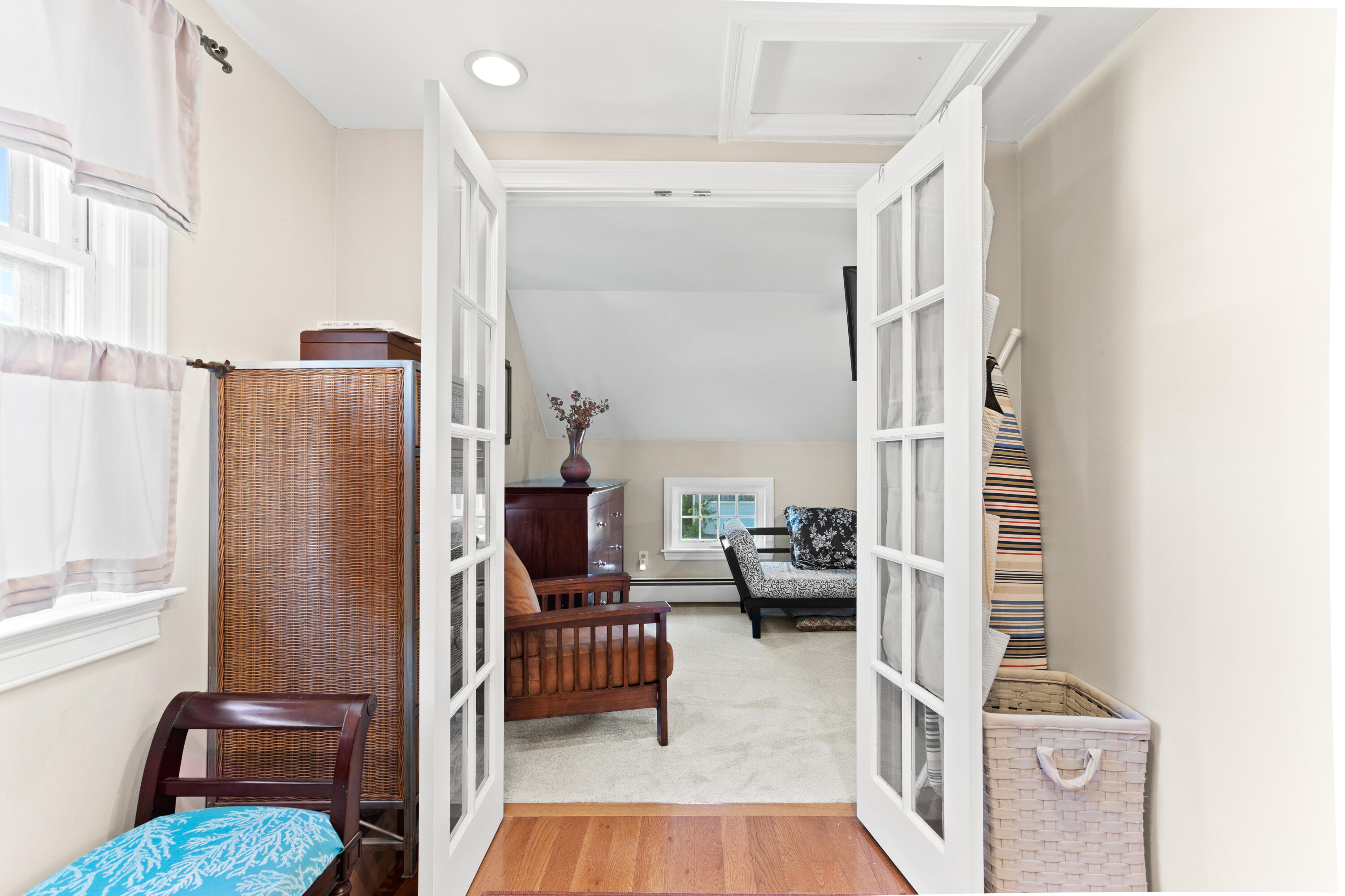 85 Stonehedge Road Barnstable, MA 02630 - Photo 35 of 41 a living room with furniture and a fireplace