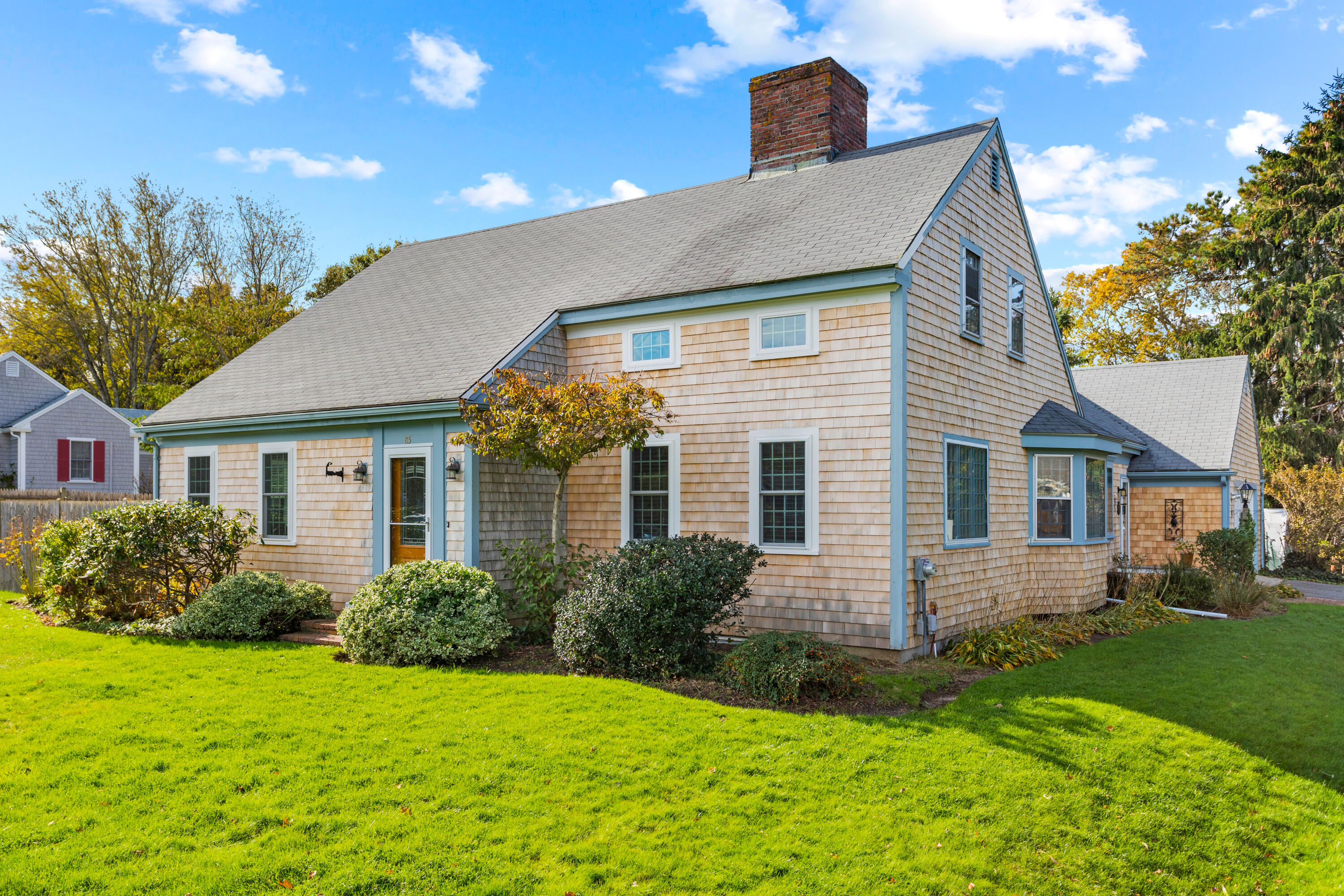 85 Stonehedge Road Barnstable, MA 02630 - Photo 5 of 41 a front view of house with yard and green space